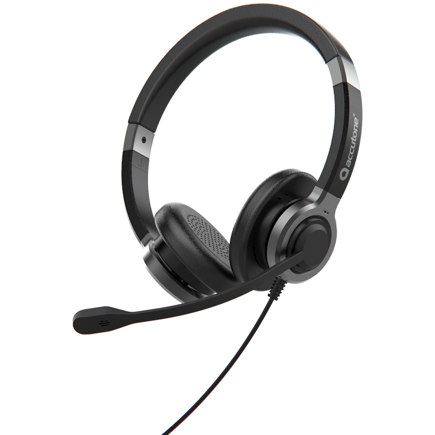 Accutone Audio UB610MK3 Active Noise Cancelling Headset - USB Connector