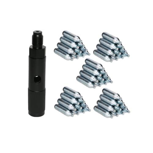 Adaptor 88g To 12g Co2 + 50 12g Co2 Cartridges