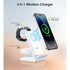 Choetech Fast Wireless 4 In 1 Magnetic Charging Stand T608-F 15W - White