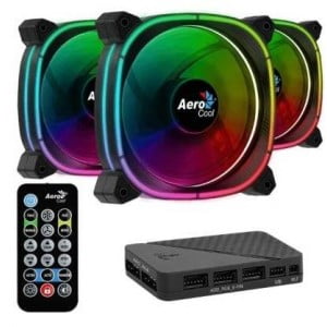Aerocool Astro 12 ARGB Fan - Black