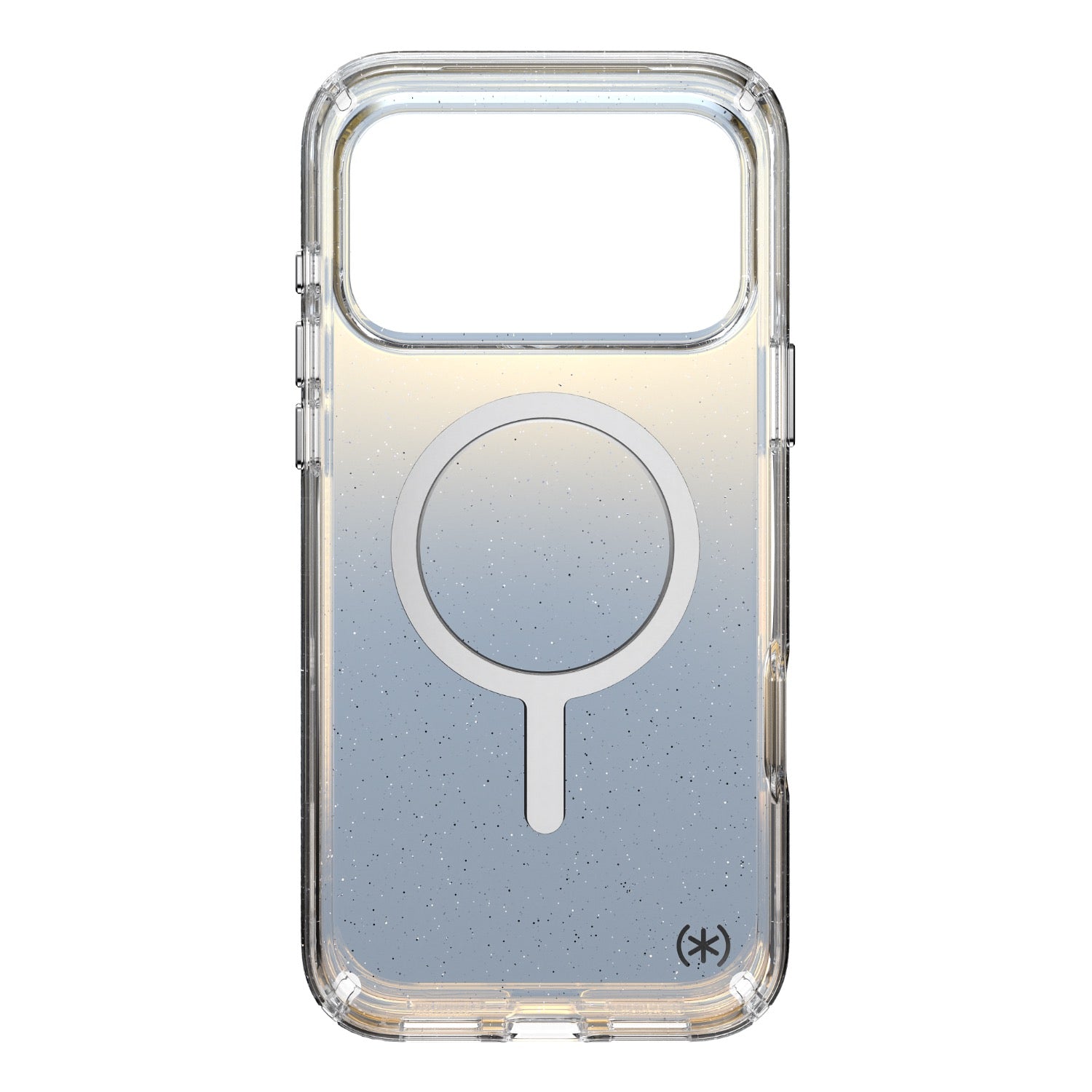 Speck Presidio Lux MagSafe Case - Apple iPhone 17 Pro Max - Silver Glitter