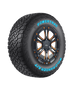 6/139/17"/17X9J/ET10 Granite with 265/65R17 Powertrac Wildranger