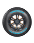 6/139/17"/17X9J/ET10 Granite with 265/65R17 Powertrac Wildranger