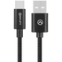Amplify Amplify Linked Series USB-A to Type-C Braided Cable 1.2m - Black