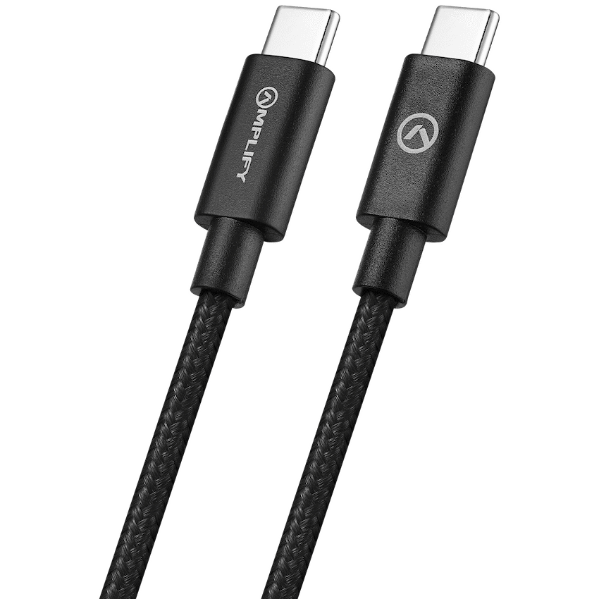 Amplify Amplify Linked Series USB-C to Type-C 60W Braided Cable 1.2m - Black