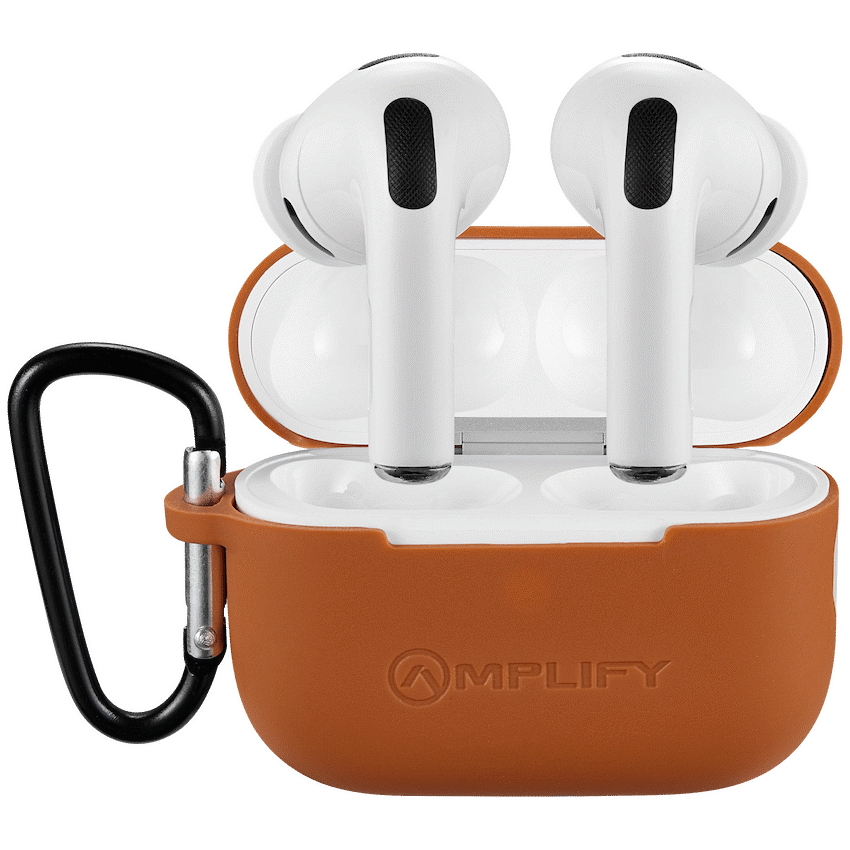 Amplify Amplify Note X 3 Series TWS Earphones - White Case + Orange Cover