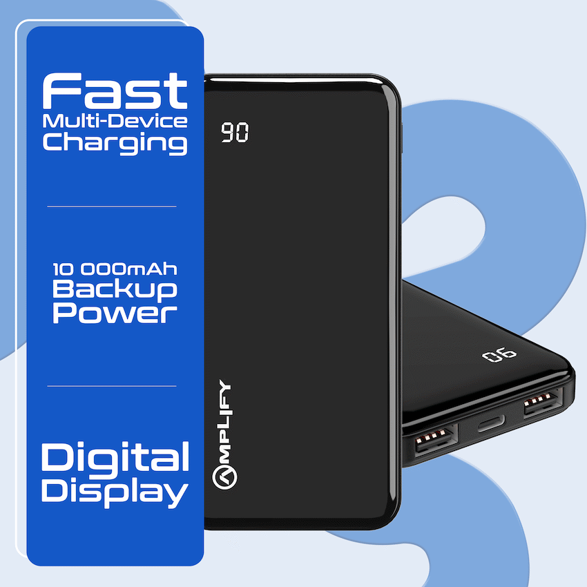 Amplify Amplify Spark 2 Series 10 000 mAh Power Bank - Black