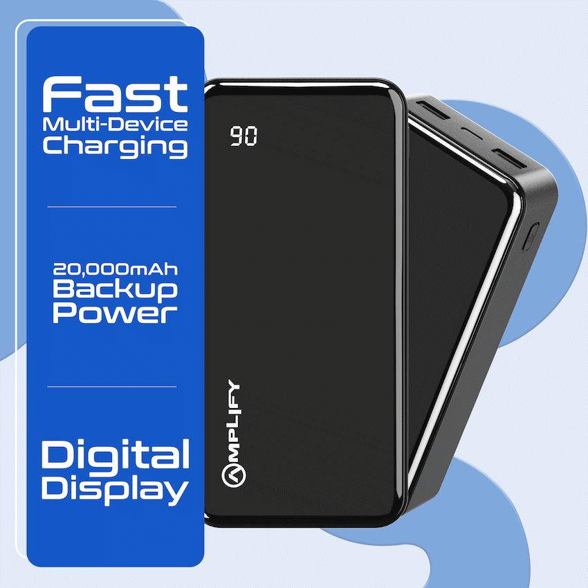 Amplify Amplify Spark 2 Series 20 000 mAh Power Bank - Black