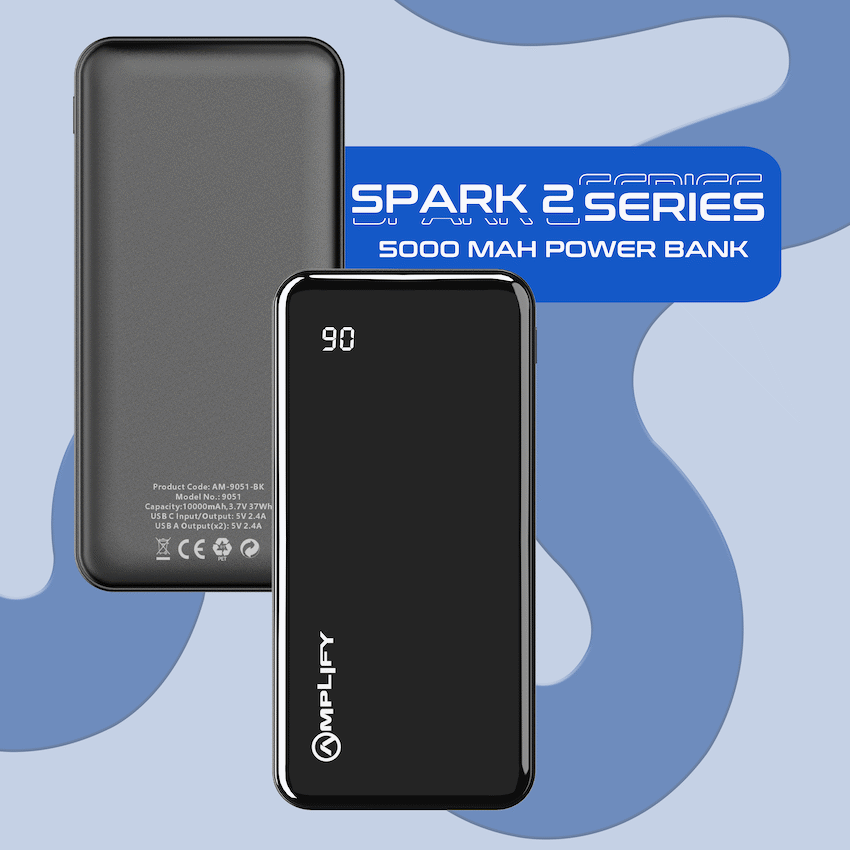 Amplify Amplify Spark 2 Series 20 000 mAh Power Bank - Black
