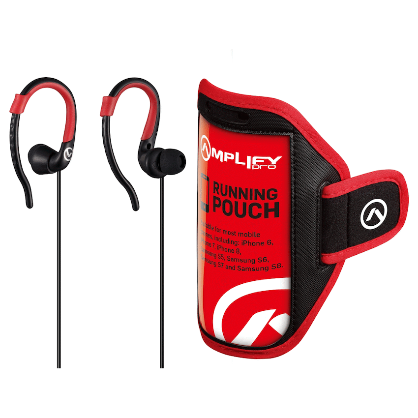 Amplify Audio Amplify 2-IN-1 Bundle Jogger series earphones with pouch