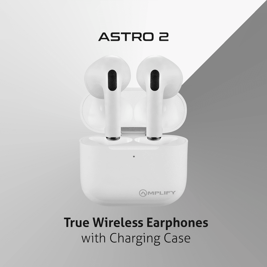 Amplify Audio Amplify Astro 2 Series True Wireless Earphones - White
