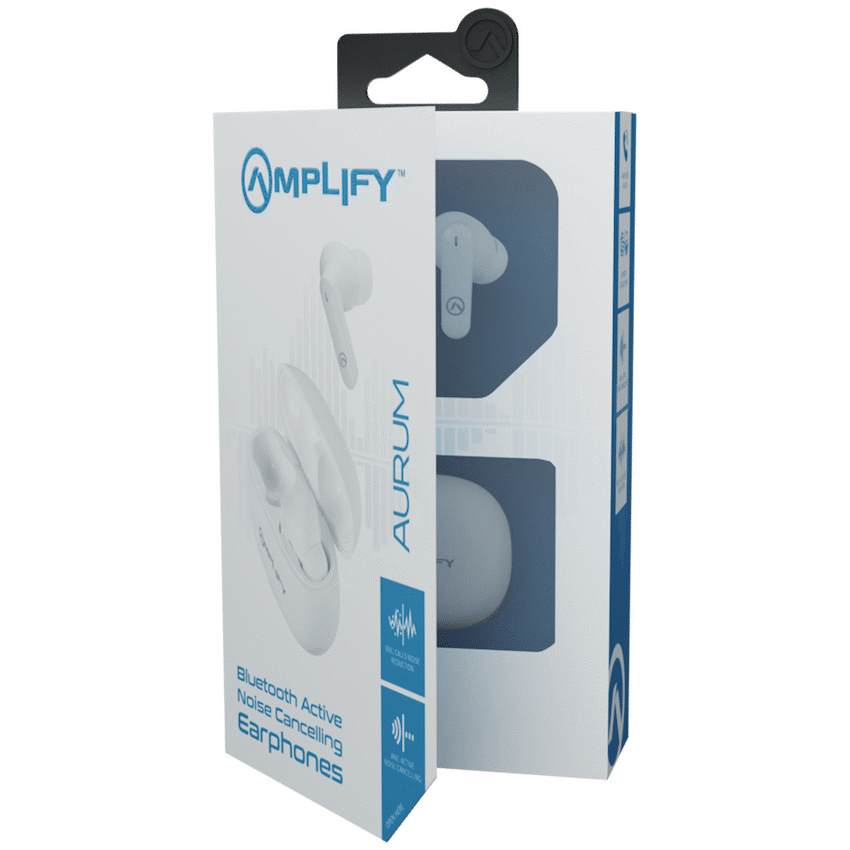 Amplify Audio Amplify Aurum TWS Earphones with ANC + ENC - White