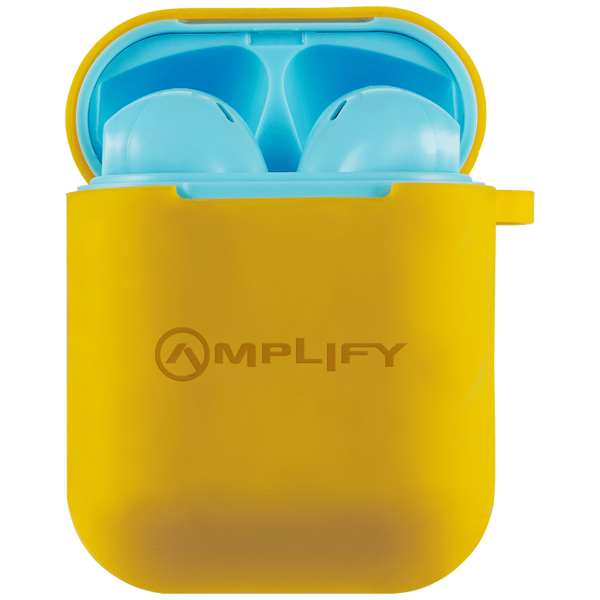 Amplify Audio Amplify Buds Series True Wireless Earphones with Silicone Accessories - Blue/Orange