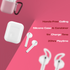 Amplify Audio Amplify Buds Series True Wireless Earphones with Silicone Accessories - Pink