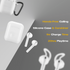Amplify Audio Amplify Buds Series True Wireless Earphones with Silicone Accessories - White