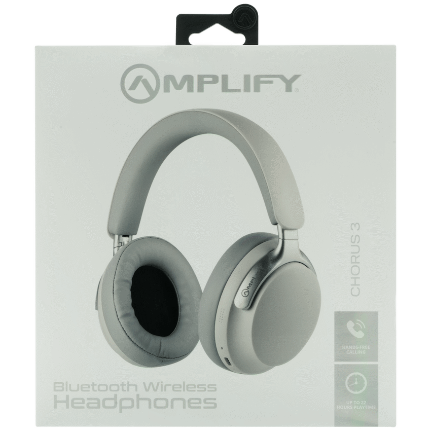 Amplify Audio Amplify Chorus 3 Bluetooth Wireless Headphones - Nude