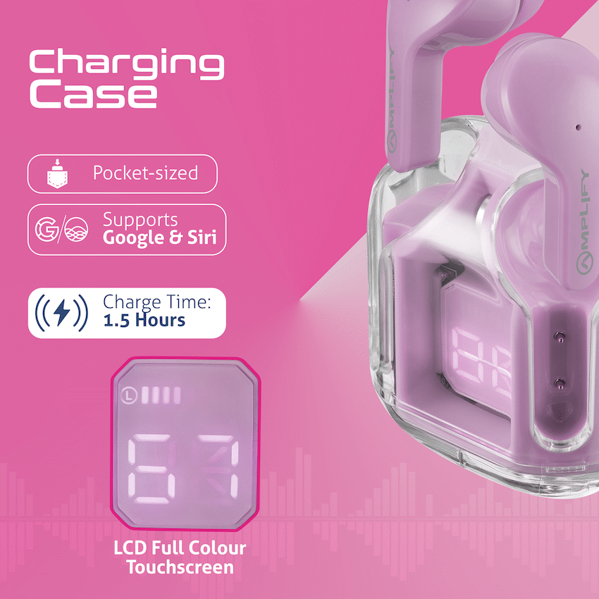 Amplify Audio Amplify Lumina Series TWS Earphones - Purple