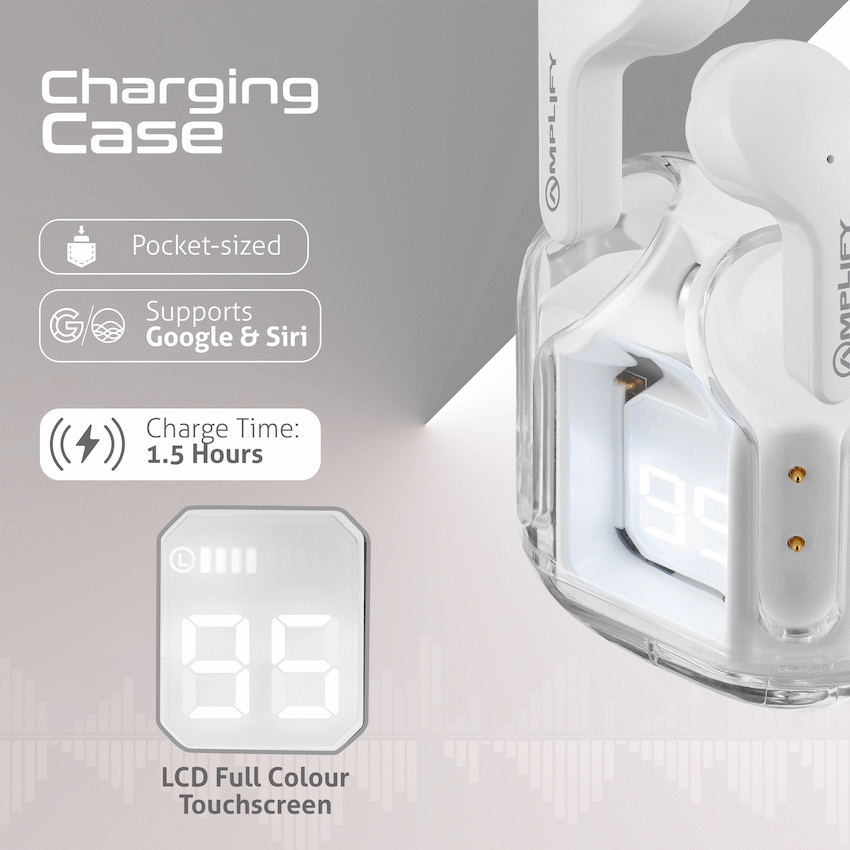 Amplify Audio Amplify Lumina Series TWS Earphones - White