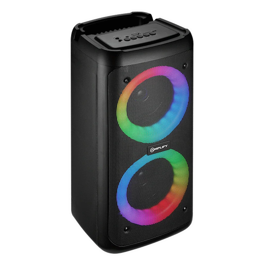 Amplify Audio Amplify Megavibe Series Dual 4" Party Speaker - Black