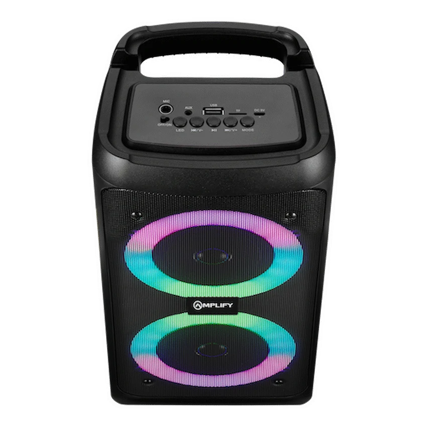 Amplify Audio Amplify Megavibe Series Dual 4" Party Speaker - Black