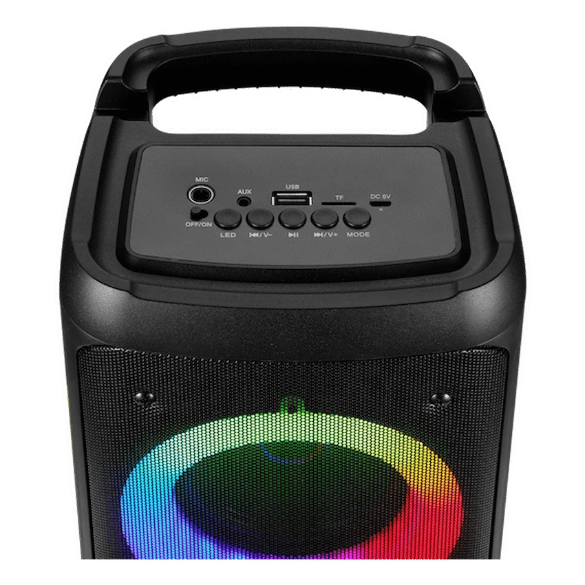 Amplify Audio Amplify Megavibe Series Dual 4" Party Speaker - Black