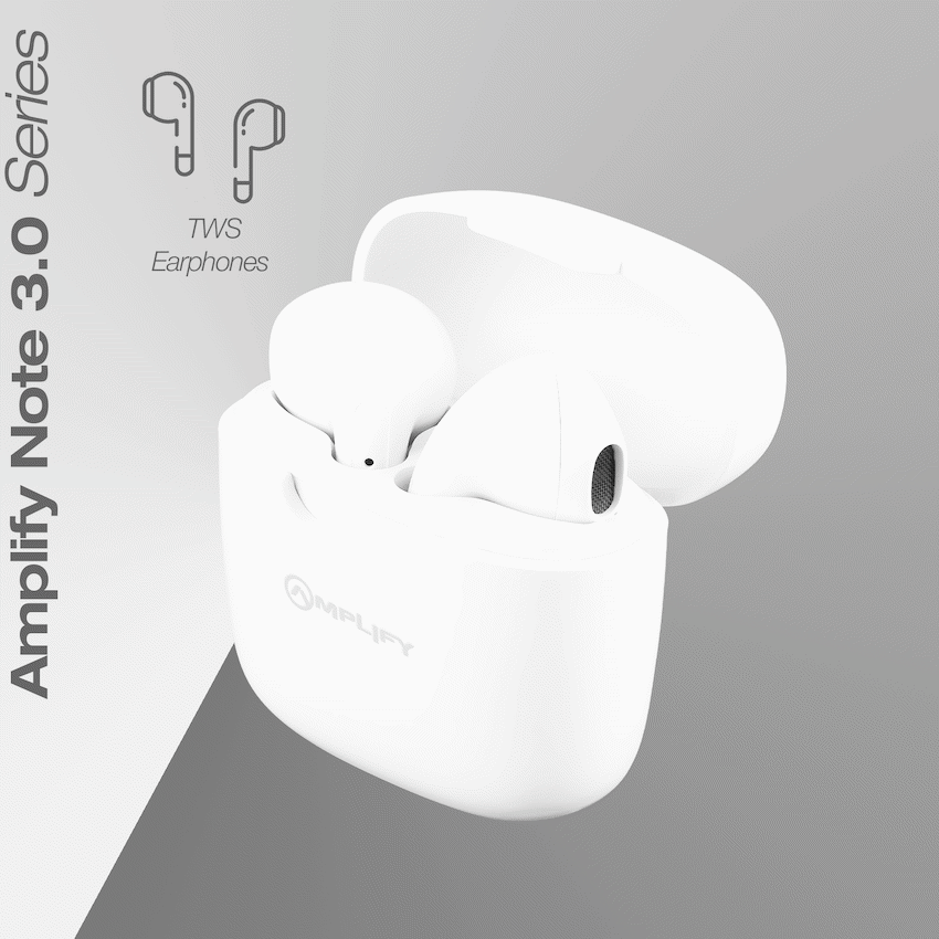 Amplify Audio Amplify Note 3.0 Series TWS Earphones - White