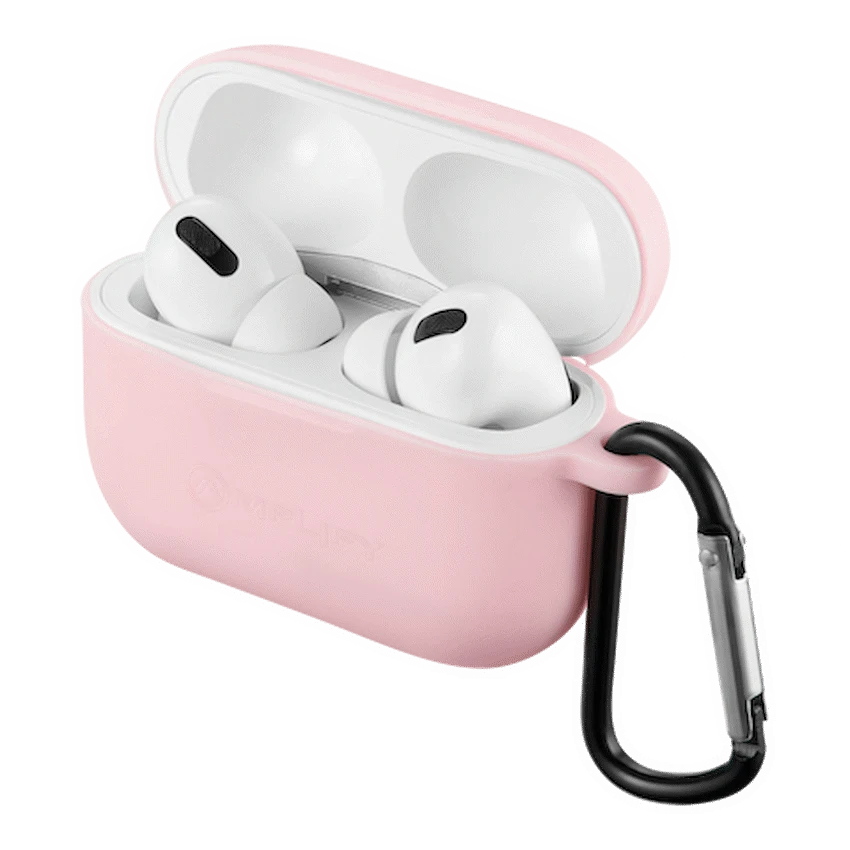 Amplify Audio Amplify Note X Series TWS Earphones - White Case + Pink Cover