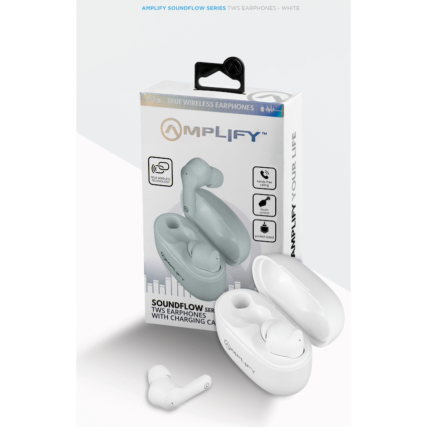 Amplify Audio Amplify Soundflow Series TWS Earphones - White