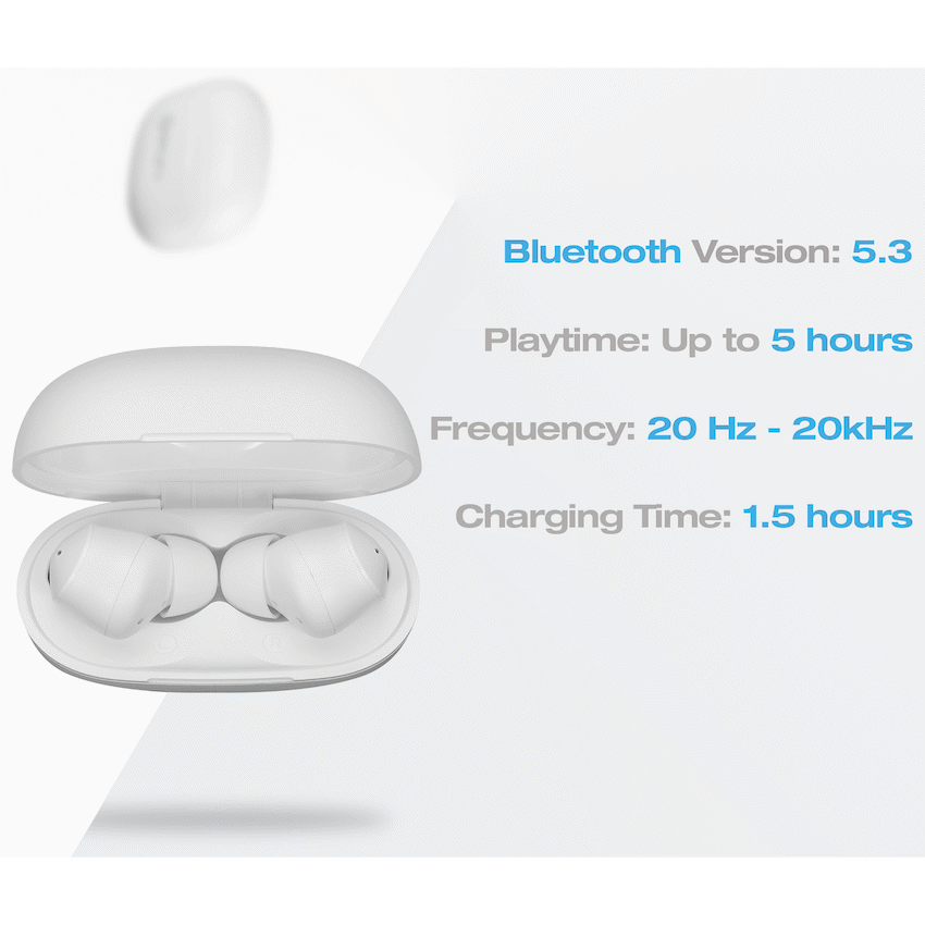 Amplify Audio Amplify Soundflow Series TWS Earphones - White