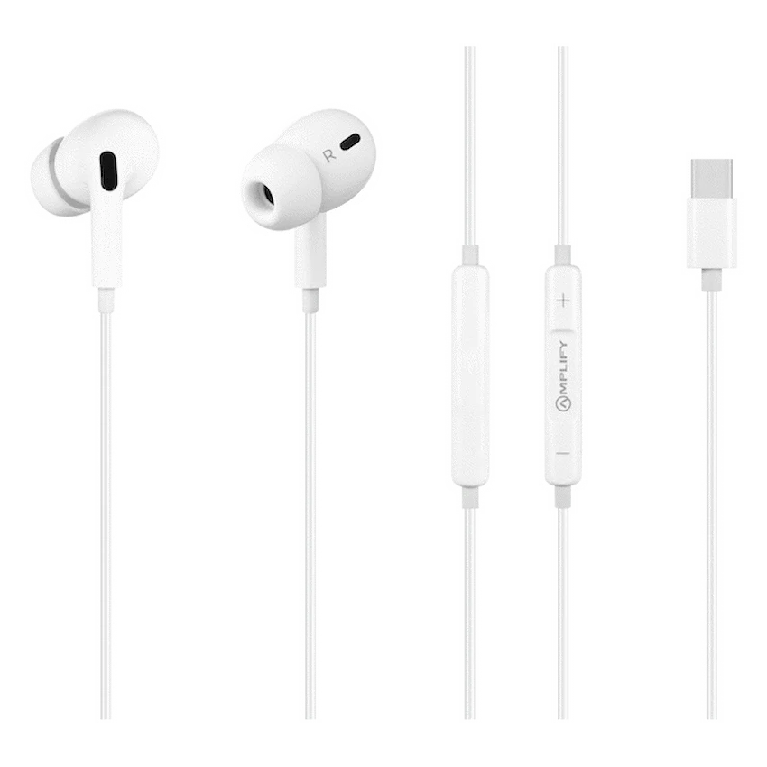 Amplify Audio Amplify Soundlink  Type-C Earphone - White