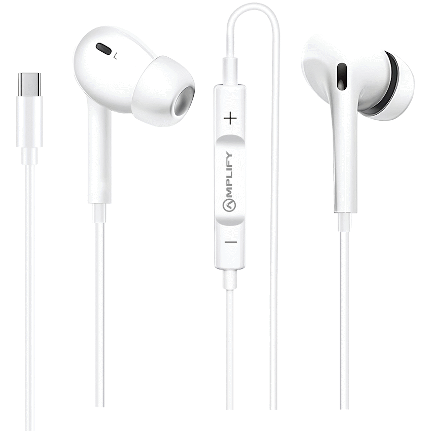 Amplify Audio Amplify Soundlink  Type-C Earphone - White