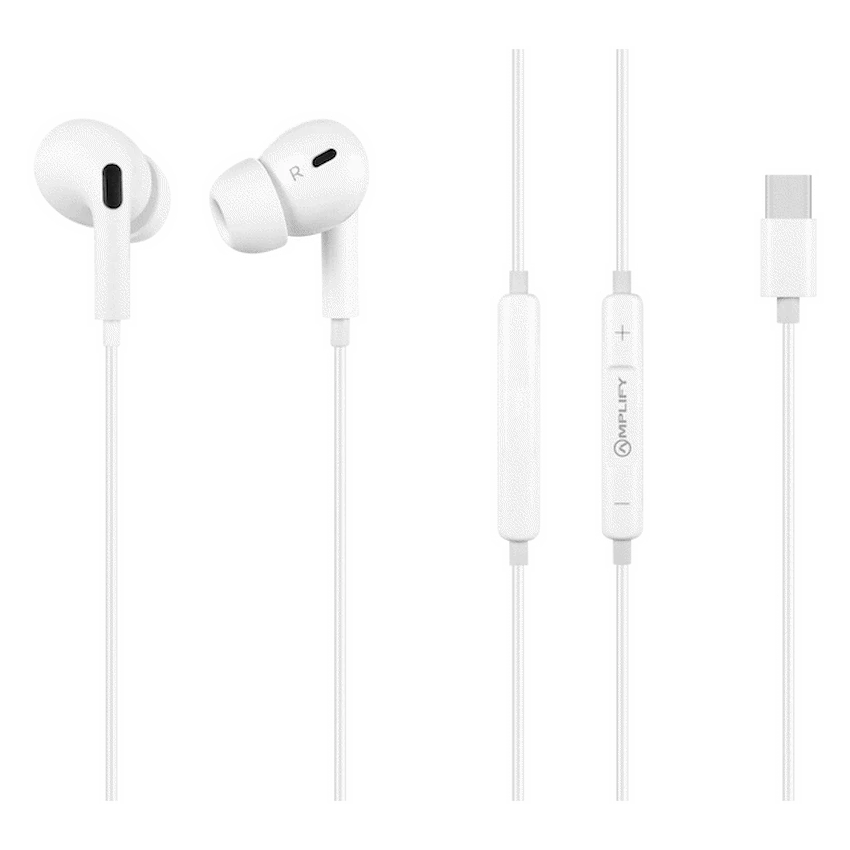 Amplify Audio Amplify Soundlink  Type-C Earphone - White