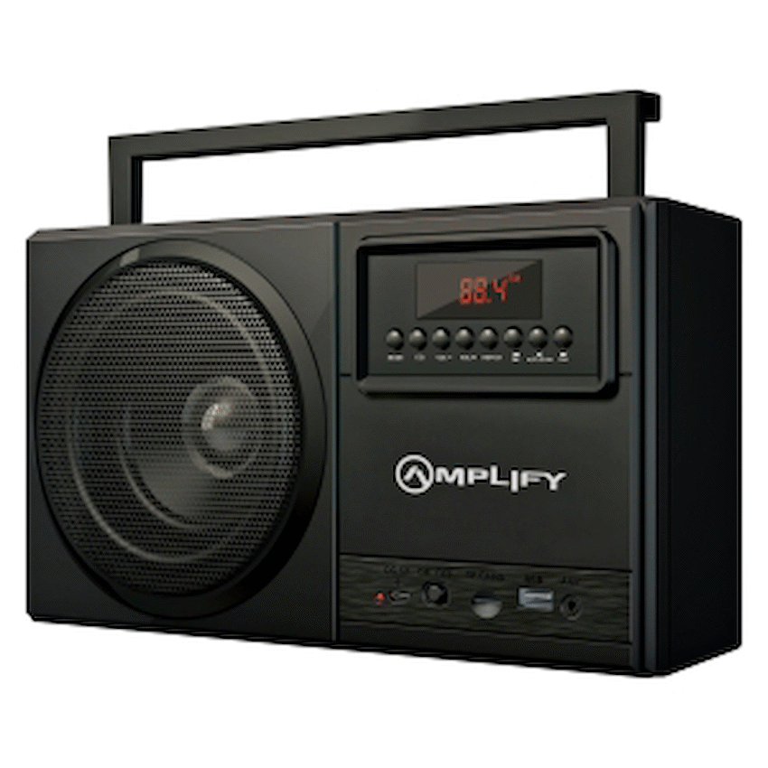 Amplify Audio Amplify Tuner Series Bluetooth Radio - Black