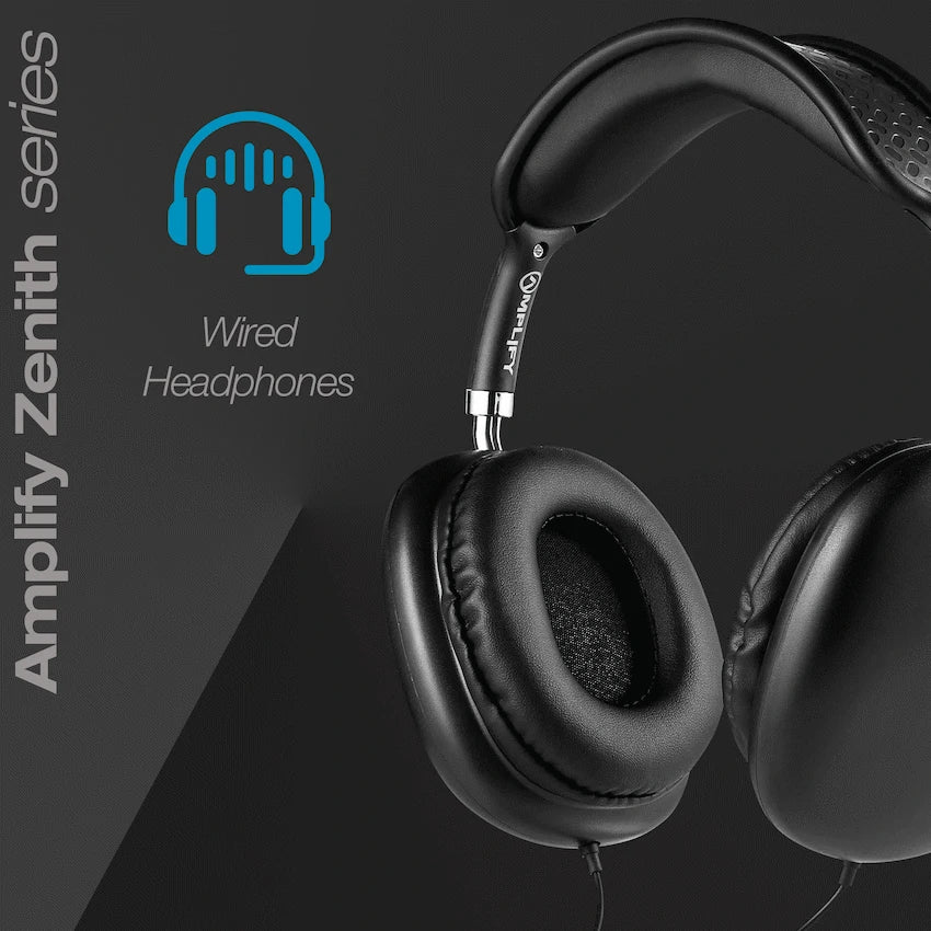 Amplify Audio Amplify Zenith Series Aux Headphones - Black