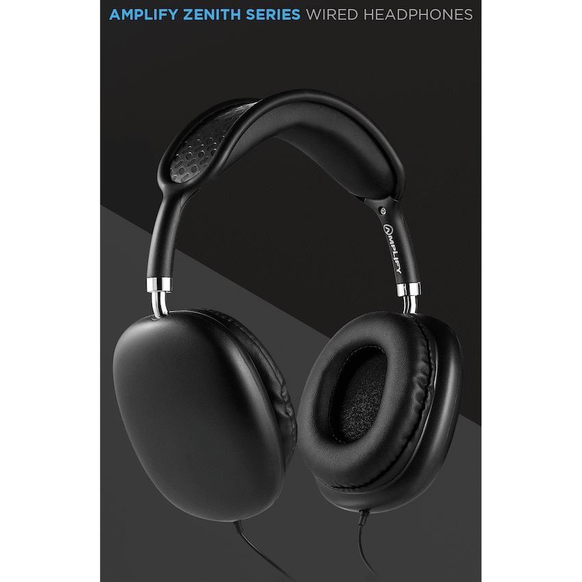 Amplify Audio Amplify Zenith Series Aux Headphones - Black