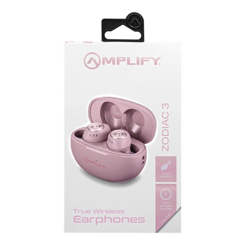Amplify Audio Amplify Zodiac 3 True Wireless Earphones - Pink