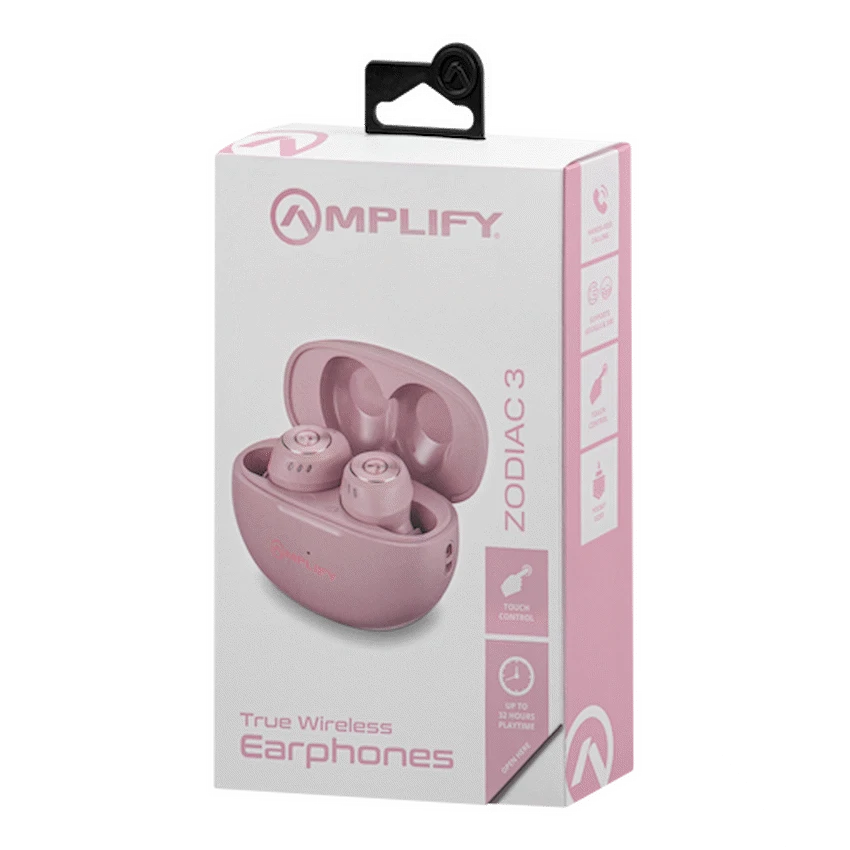 Amplify Audio Amplify Zodiac 3 True Wireless Earphones - Pink