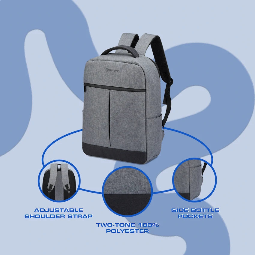 Amplify Bags Amplify Ingwe 15.6"Laptop Backpack Black/Charcoal