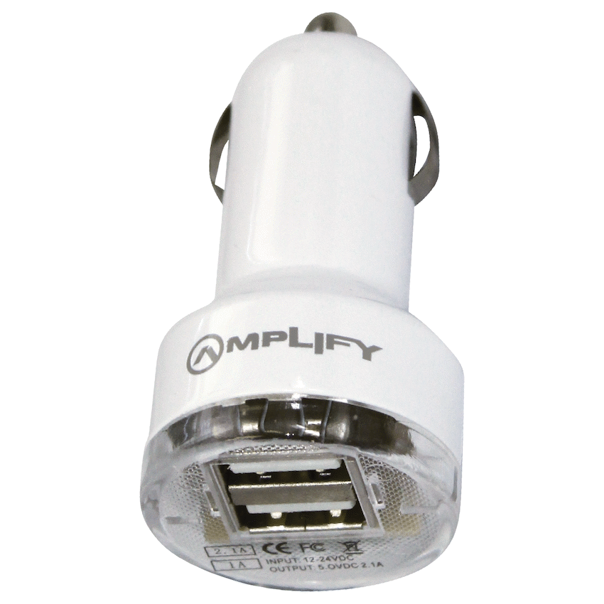 Amplify Mobile Accessories Amplify Dual USB Charger - Joy Ryder