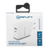 Amplify Mobile Accessories Amplify P.D. 20w Plus USB 12w Dual Wall Charger - White