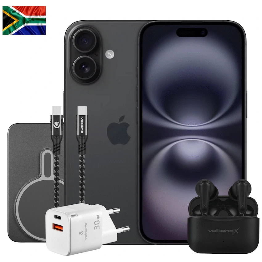 Apple IPHONE 16 128GB BLACK(Cellular Bundle)