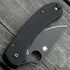 AWT Spyderco Para 3 Lightweight (LW) Scales – Aggressive Agent Series – Linerless – Armor Black Cerakote