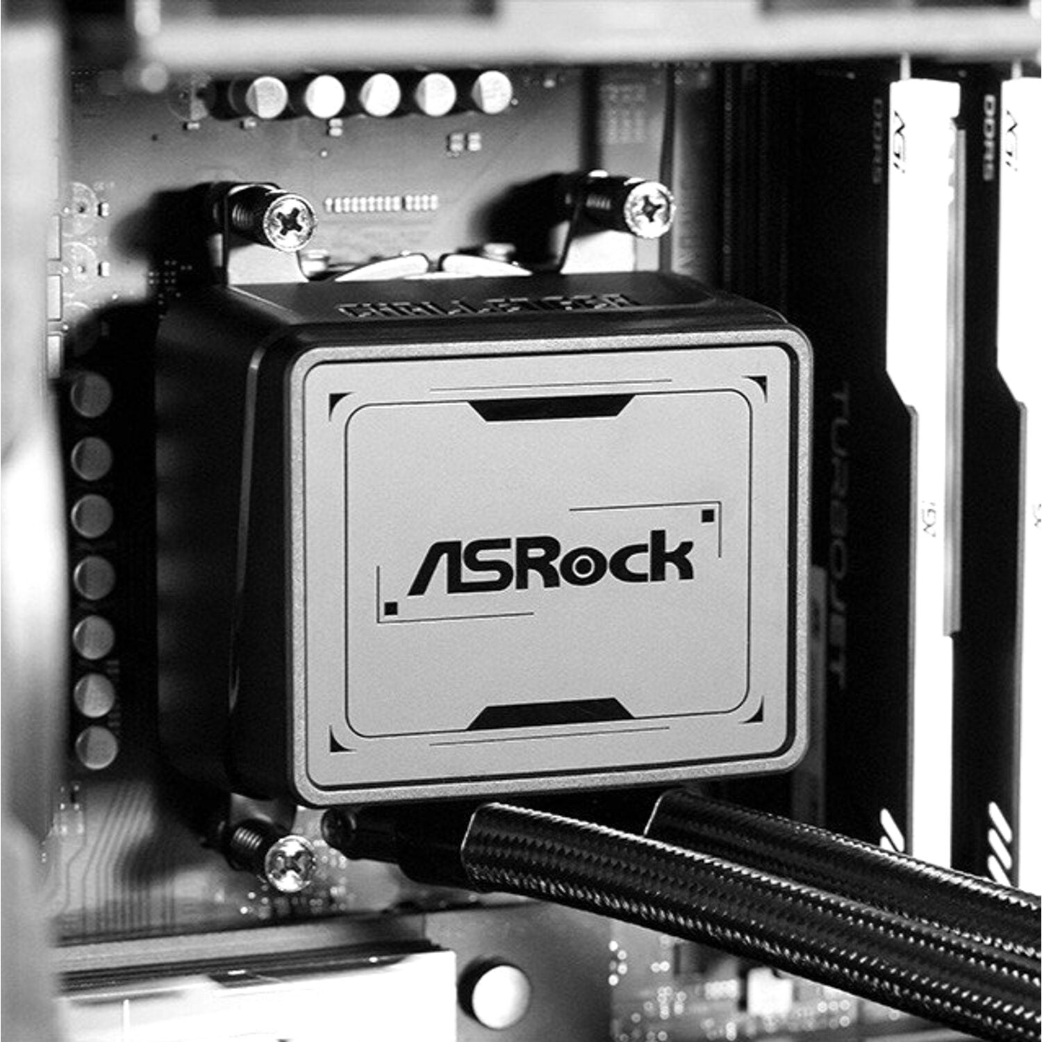 ASRock ASRock Challenger Pure 360 AIO Liquid Cooler - Black