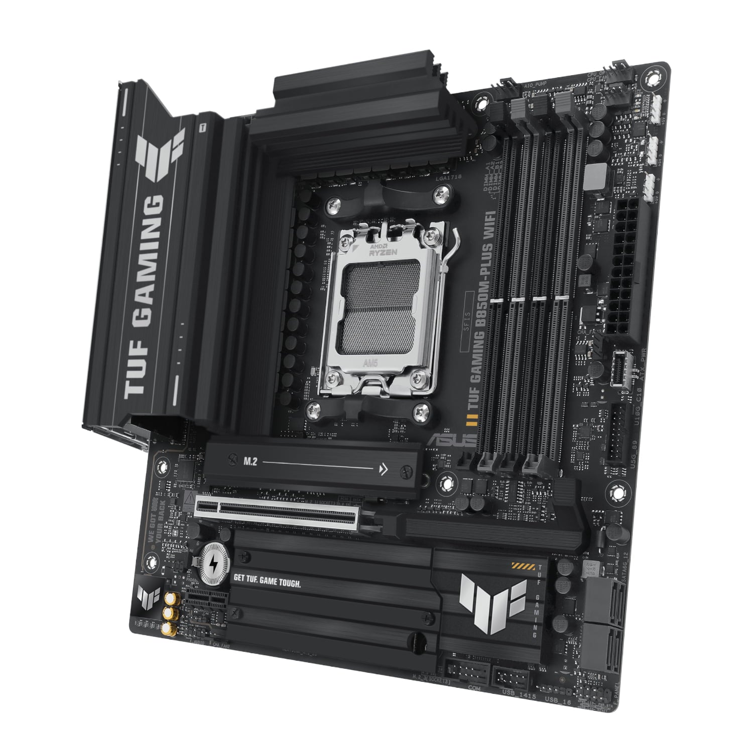 ASUS Asus TUF Gaming B850M-PLUS WIFI and Asus Prime LC 240 ARGB Liquid CPU Cooler Bundle