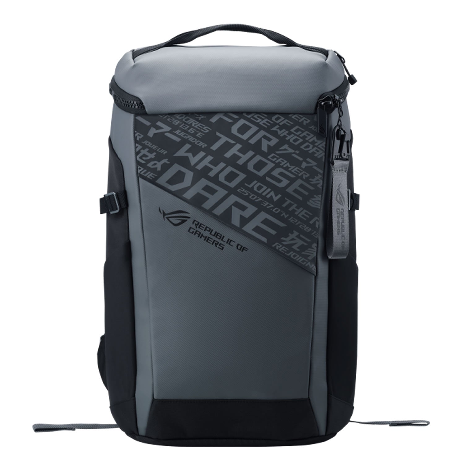 ASUS Consumer ASUS BP2701 ROG Backpack|Up to 17 inch|Water repellent anti scratch leatherette|Polyurethane|Water resistant zippers|Black