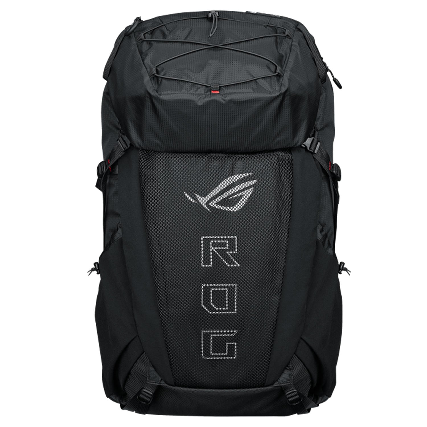 ASUS Consumer ASUS BP3800 ROG ARCHER ERGOAIR Backpack|40l Storage|Up to 18 inch|Heavy duty breathable foam backrest padded|Black|Tech pouch fo