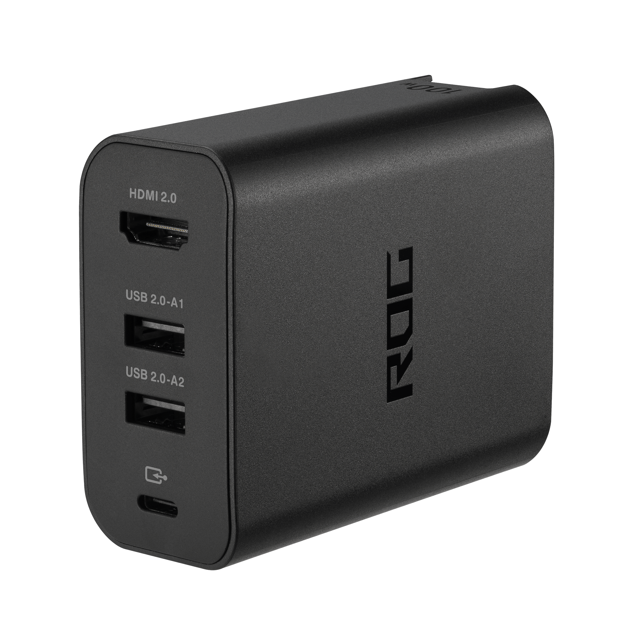 ASUS Consumer ASUS ROG 100W Gaming Charger Dock|GaN (Gallium Nitride)|Functions as a USB hub even when not connected to AC power|HDMI 2.0 outp