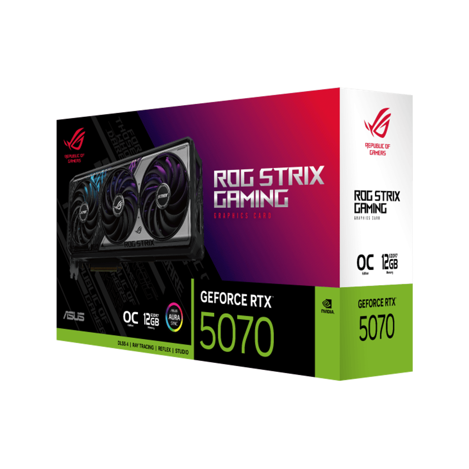ASUS ROG Strix GeForce RTX™ 5070 12GB GDDR7 OC Edition