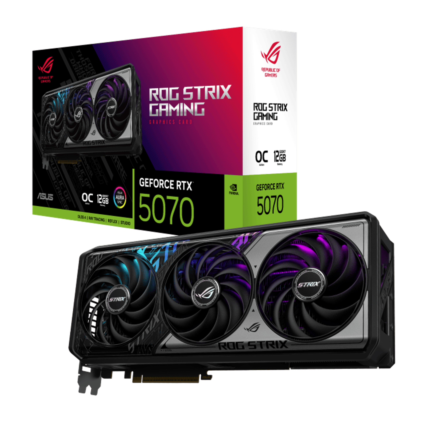 ASUS ROG Strix GeForce RTX™ 5070 12GB GDDR7 OC Edition