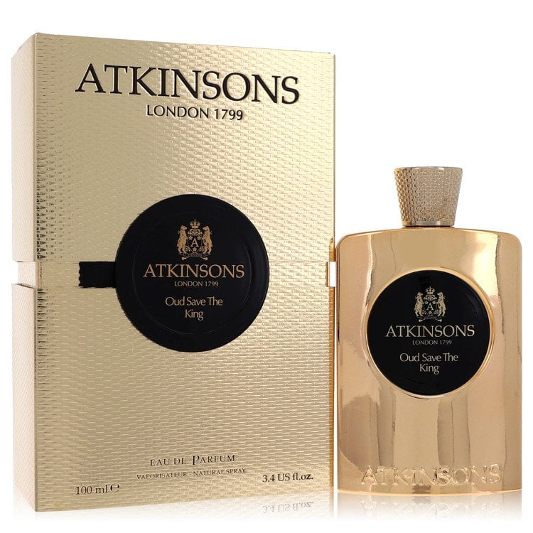 Atkinsons Eau De Parfum Spray 3.3 oz Eau De Parfum Spray Oud Save The King Eau De Parfum Spray By Atkinsons
